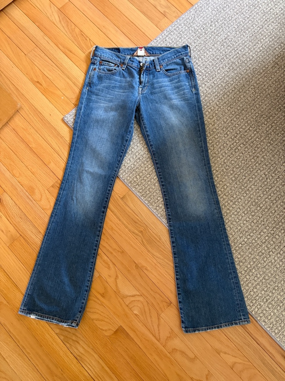 Lucky Robin Sweet n Low Rise Women's Bootcut Jeans - Classic Denim color  0/25